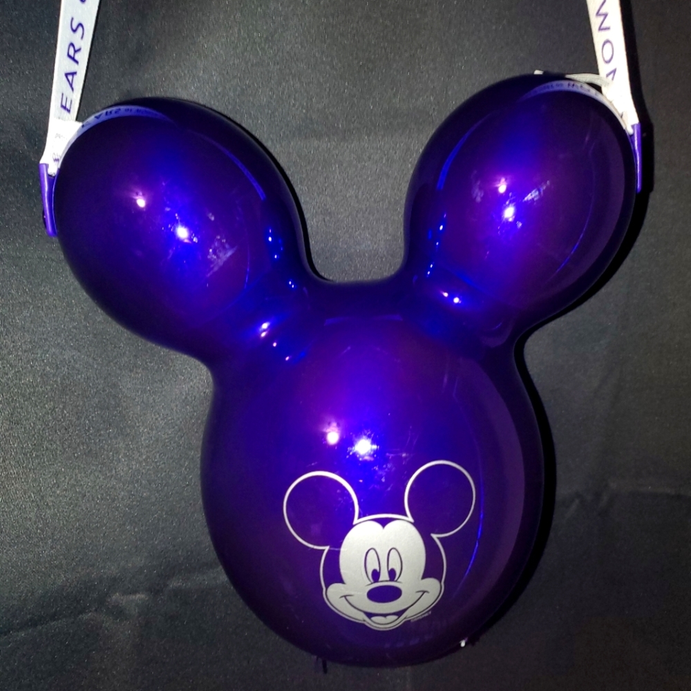 Disney's 100 Purple Mickey's Head Popcorn Bucket